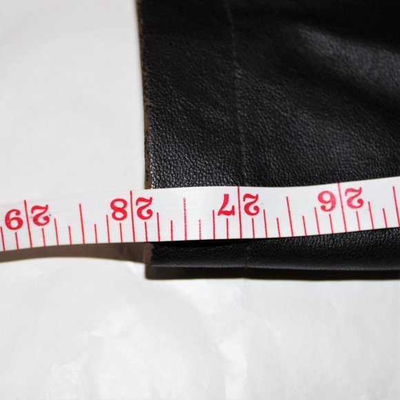 RVT faux brown distressed leather jacket - Picture 6 of 8